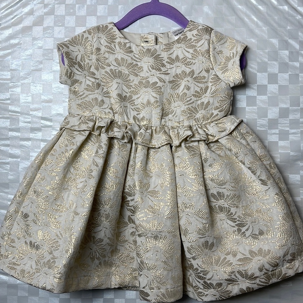 Carter’s dress wore once